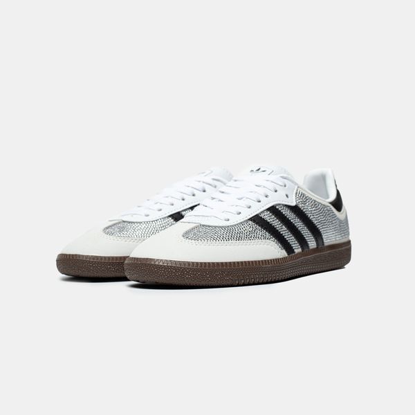 Adidas Samba OG Rhinestone Silver Black ALL24391 фото