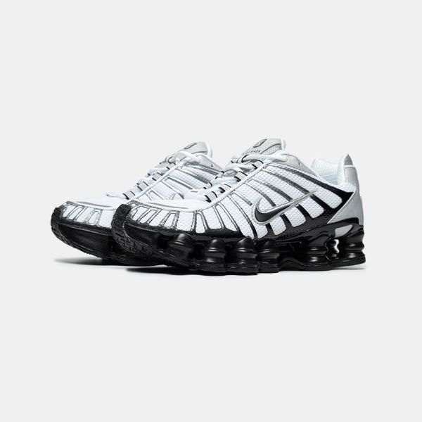 Nike Shox TL White Silver Black ALL23072 фото
