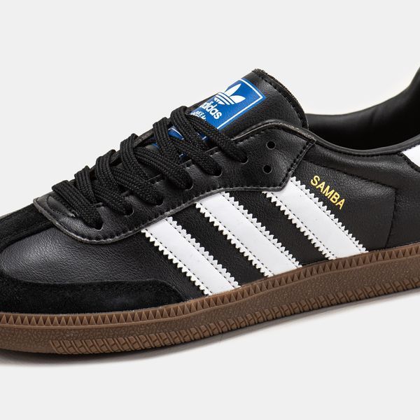 Adidas Samba Vegan Black Gum ALL08027 фото