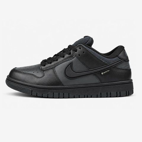 Nike Dunk Low GORE-TEX Triple Black ALL26296 фото