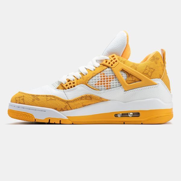 Air Jordan 4 x Louis Vuitton White Yellow ALL19509 фото
