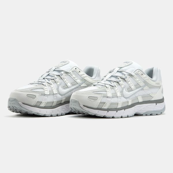 Nike P-6000 White Grey ALL19688 фото